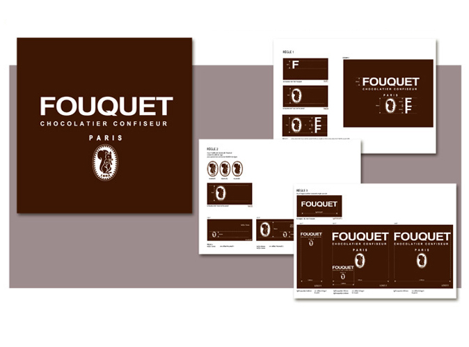 Mood board Design gourmet : Création de la charte graphique de la marque Fouquet